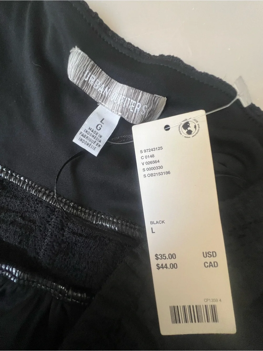 Urban Outfitters Black Top